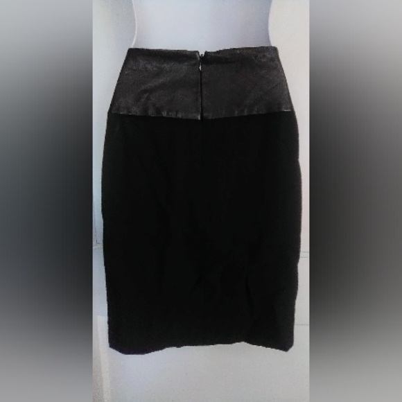 🌺BUNDLE ONLY🌺LADIES HALSTON HERITAGE BLACK PENCIL SKIRT - Picture 2 of 8
